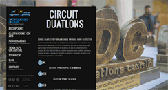 Desktop Screenshot of circuitduatlonscastello.com